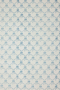 Blue Bow Wrapping Paper