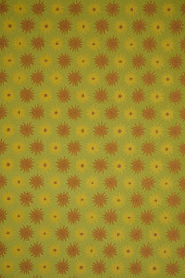 Yellow Sunburst Wrapping Paper