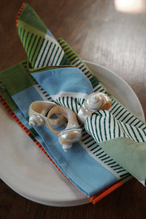 Shell Napkin Rings, Set of 4