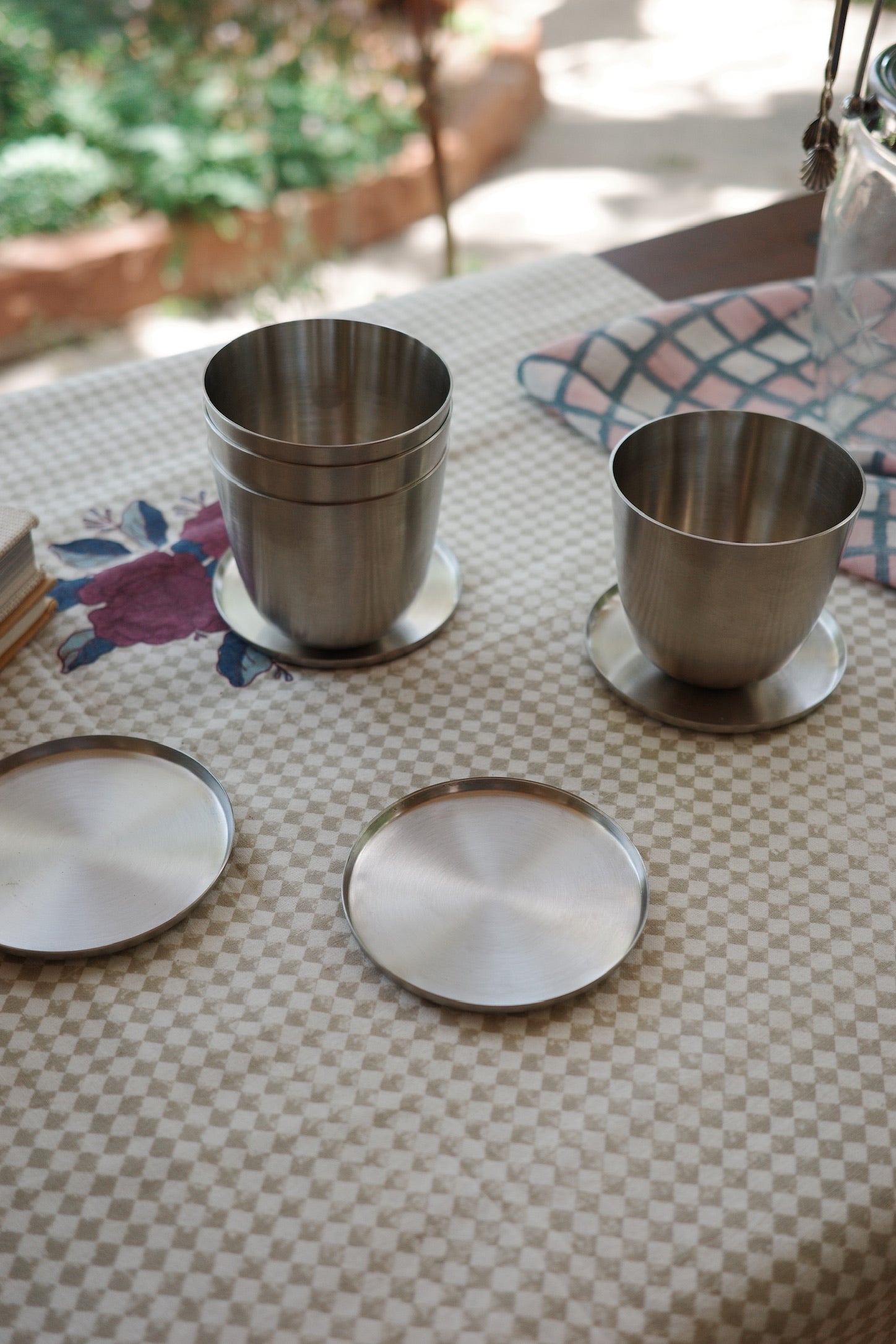 Stainless Steel Coasters Set of 6