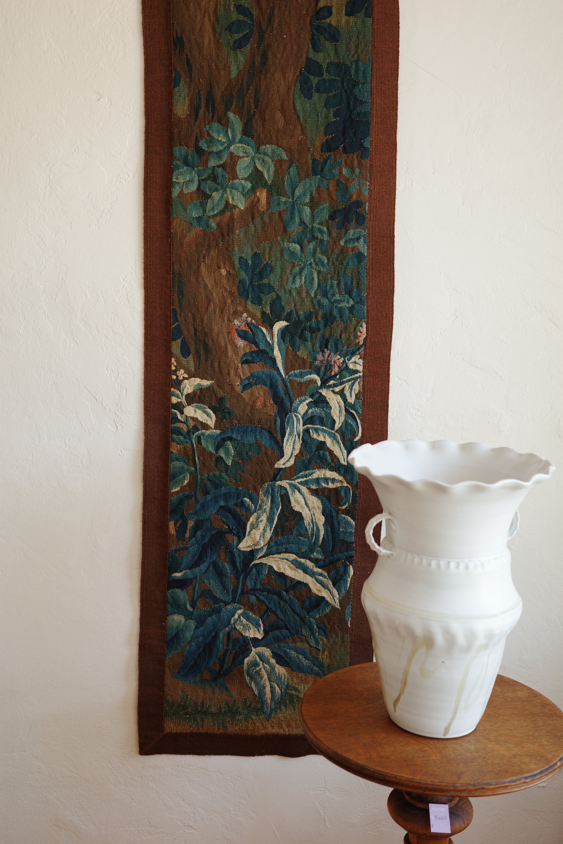 Vintage Pastoral Flemish Tapestry