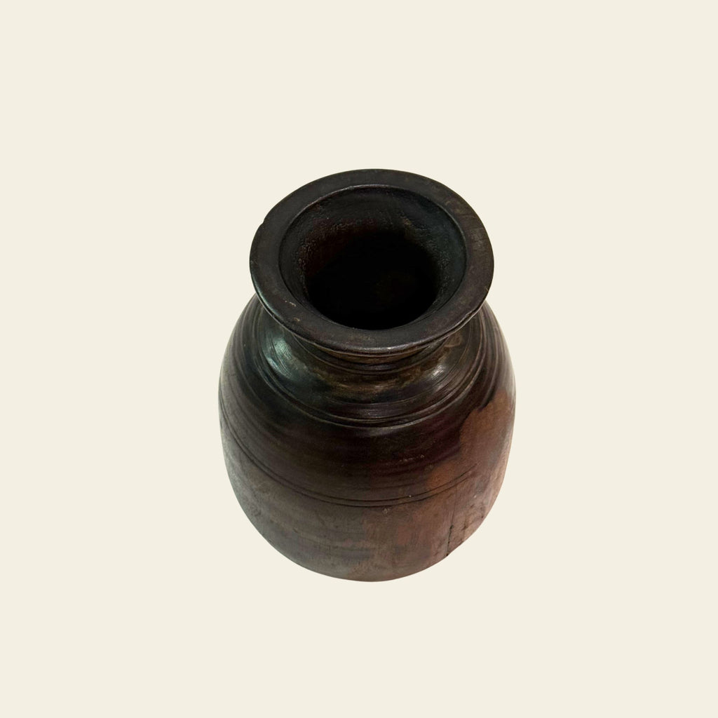 Vintage Wooden Vase