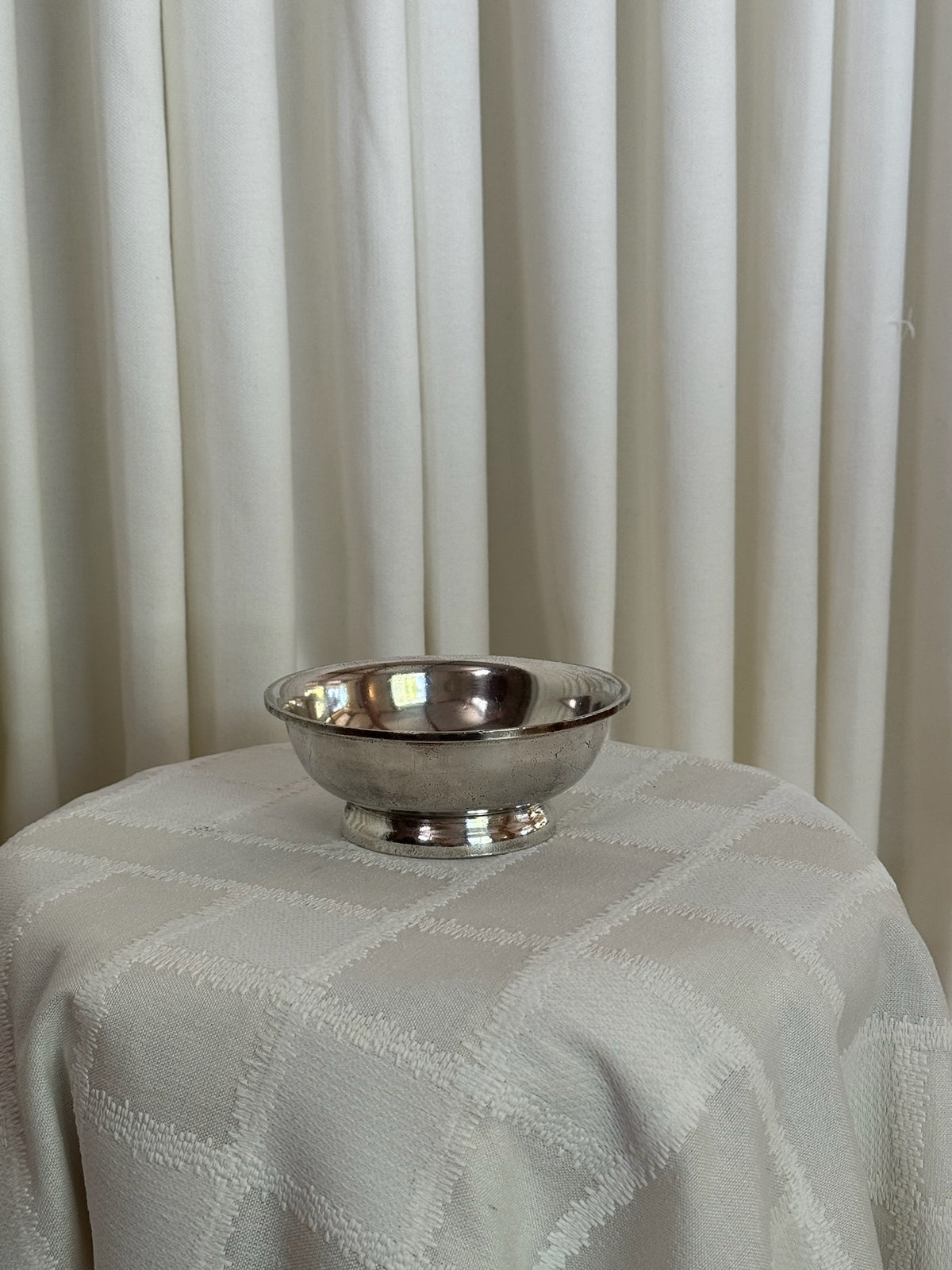 Vintage Silver Sugar Bowl