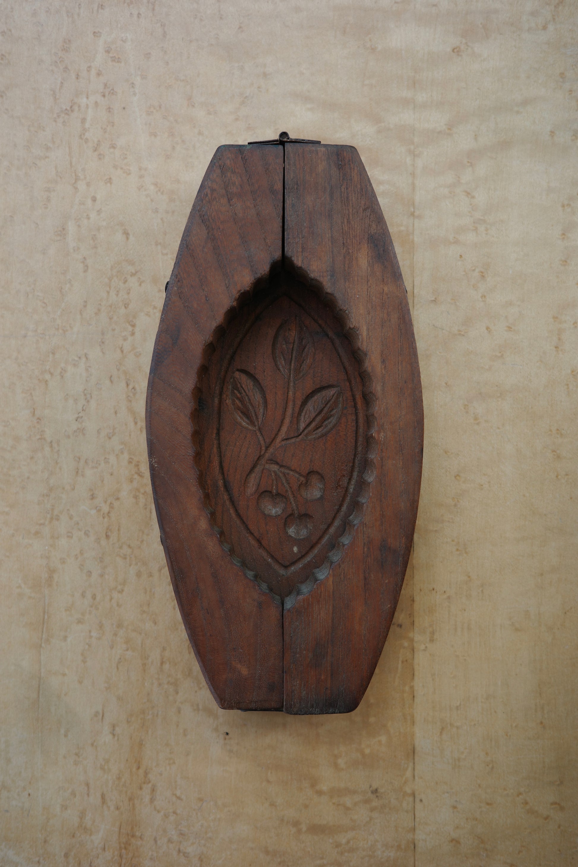 Vintage Cherry Butter Mold