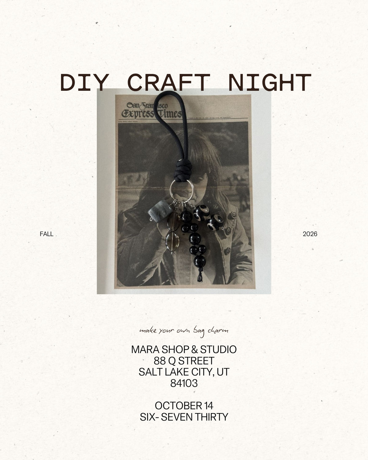 DIY Craft Night: Bag Charms