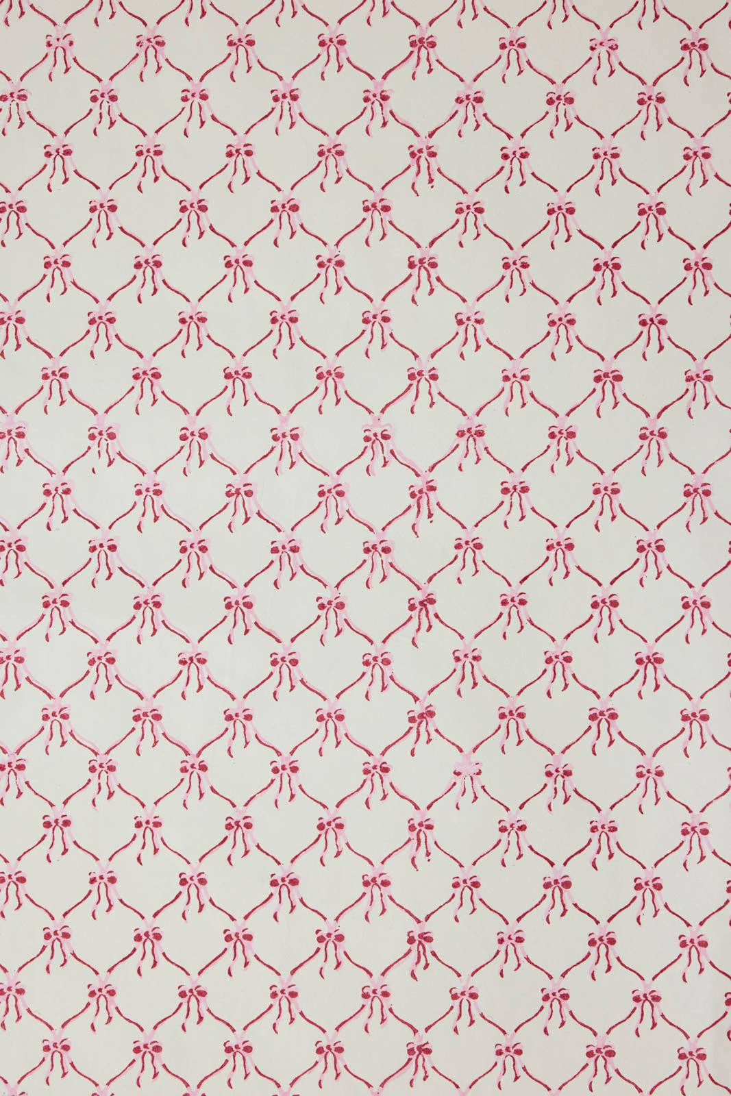 Pink Bow Wrapping Paper