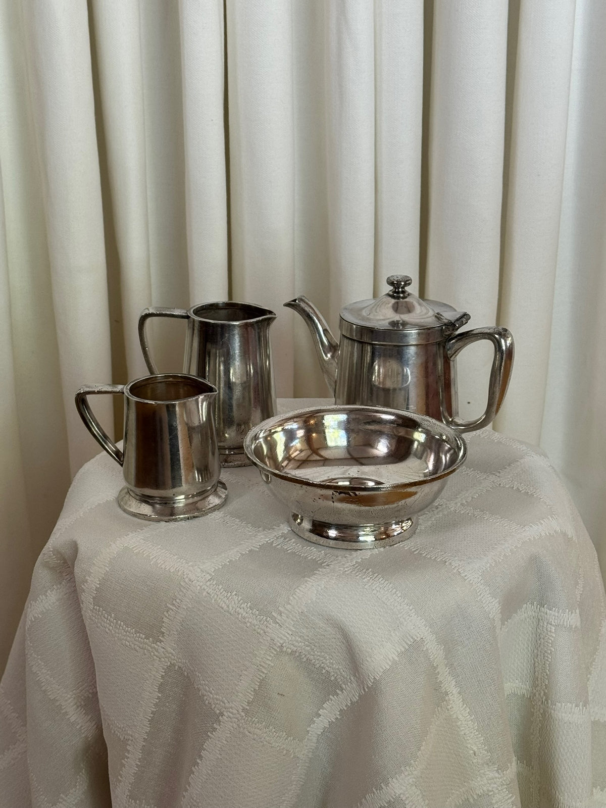 Vintage Silver Teapot
