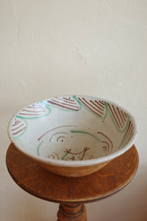 Antique Large Spanish Bowl