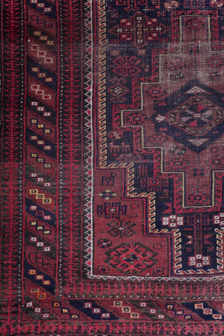 Currant Antique Rug