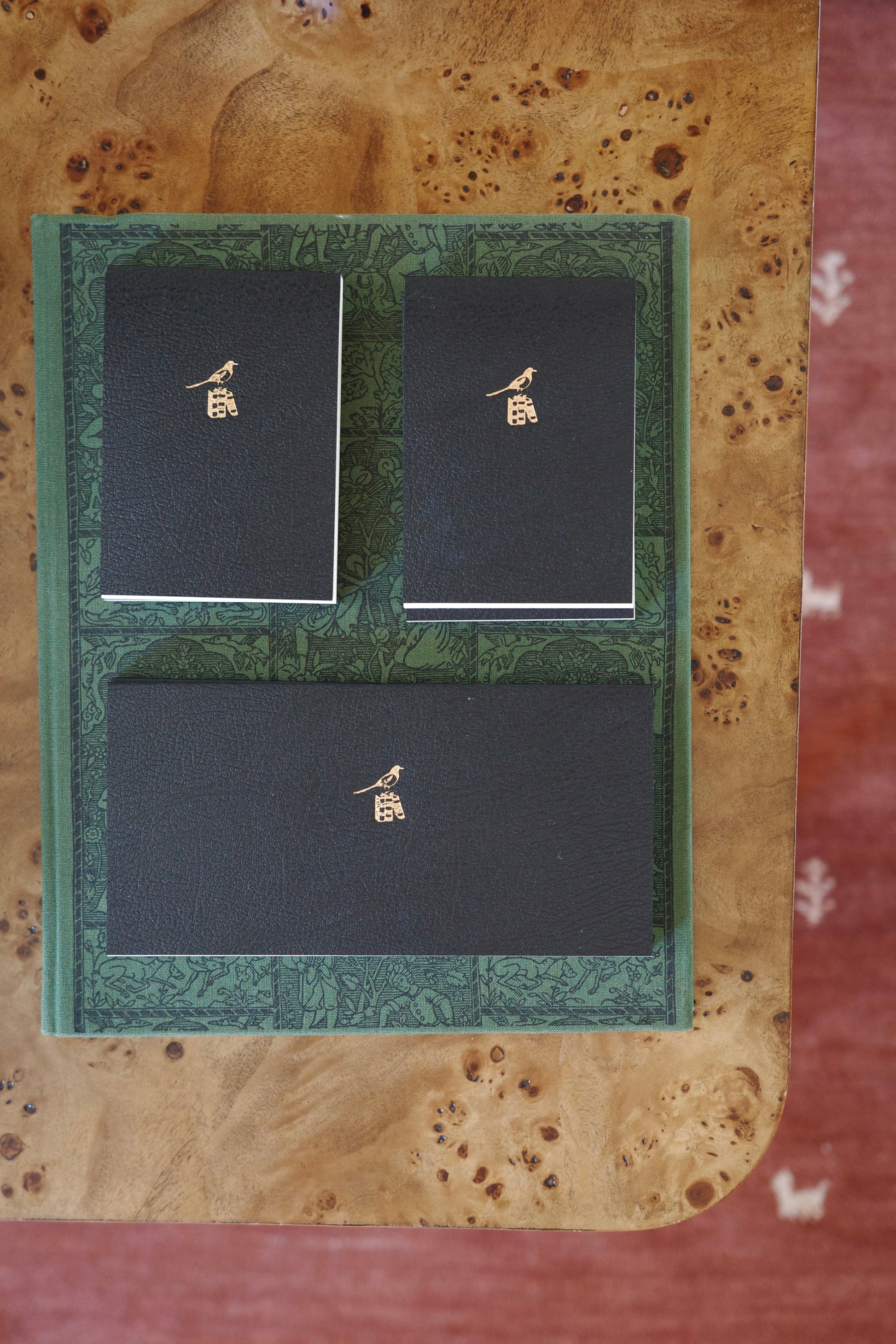 Black Horizontal Notepad
