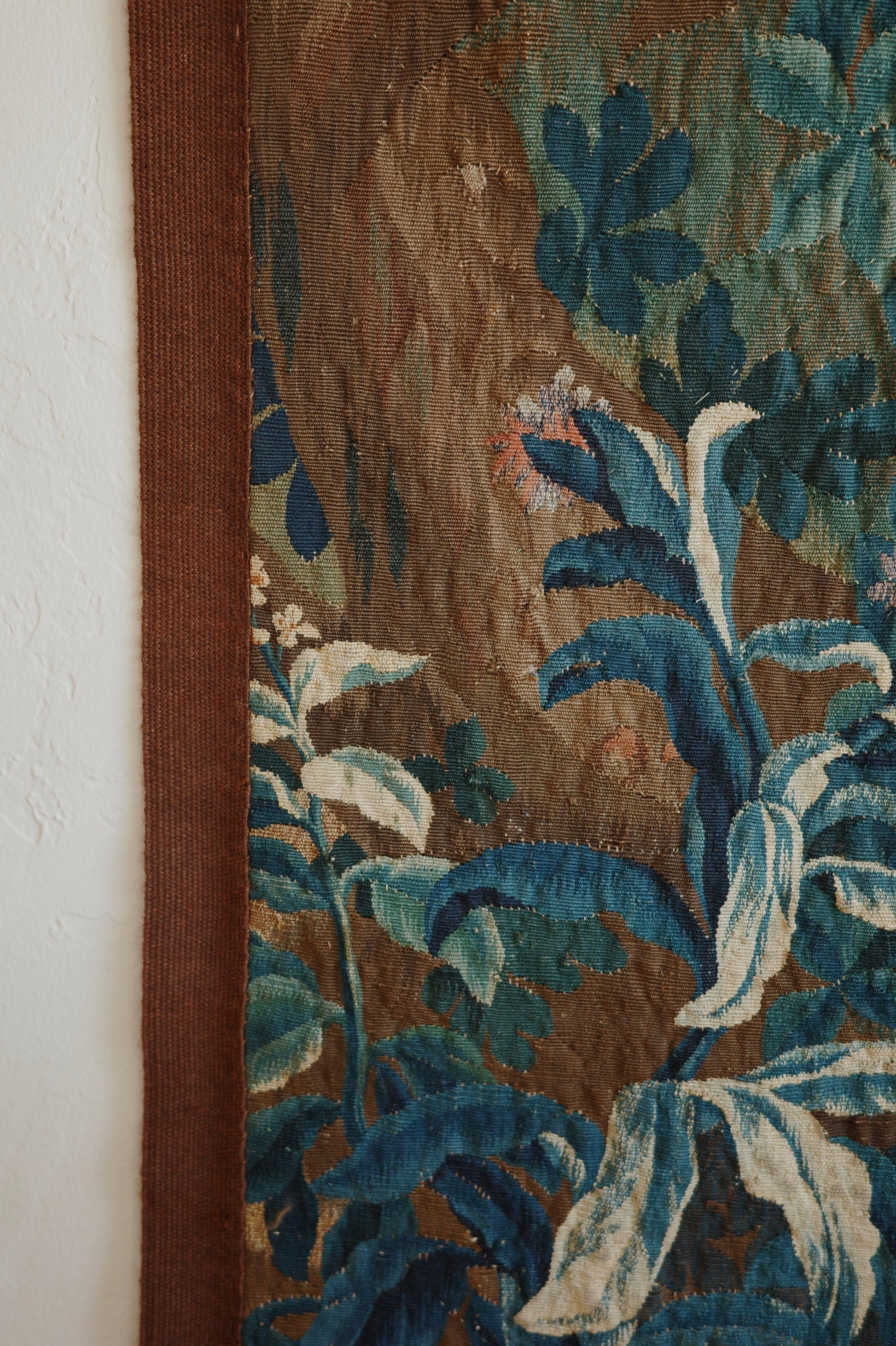 Vintage Pastoral Flemish Tapestry