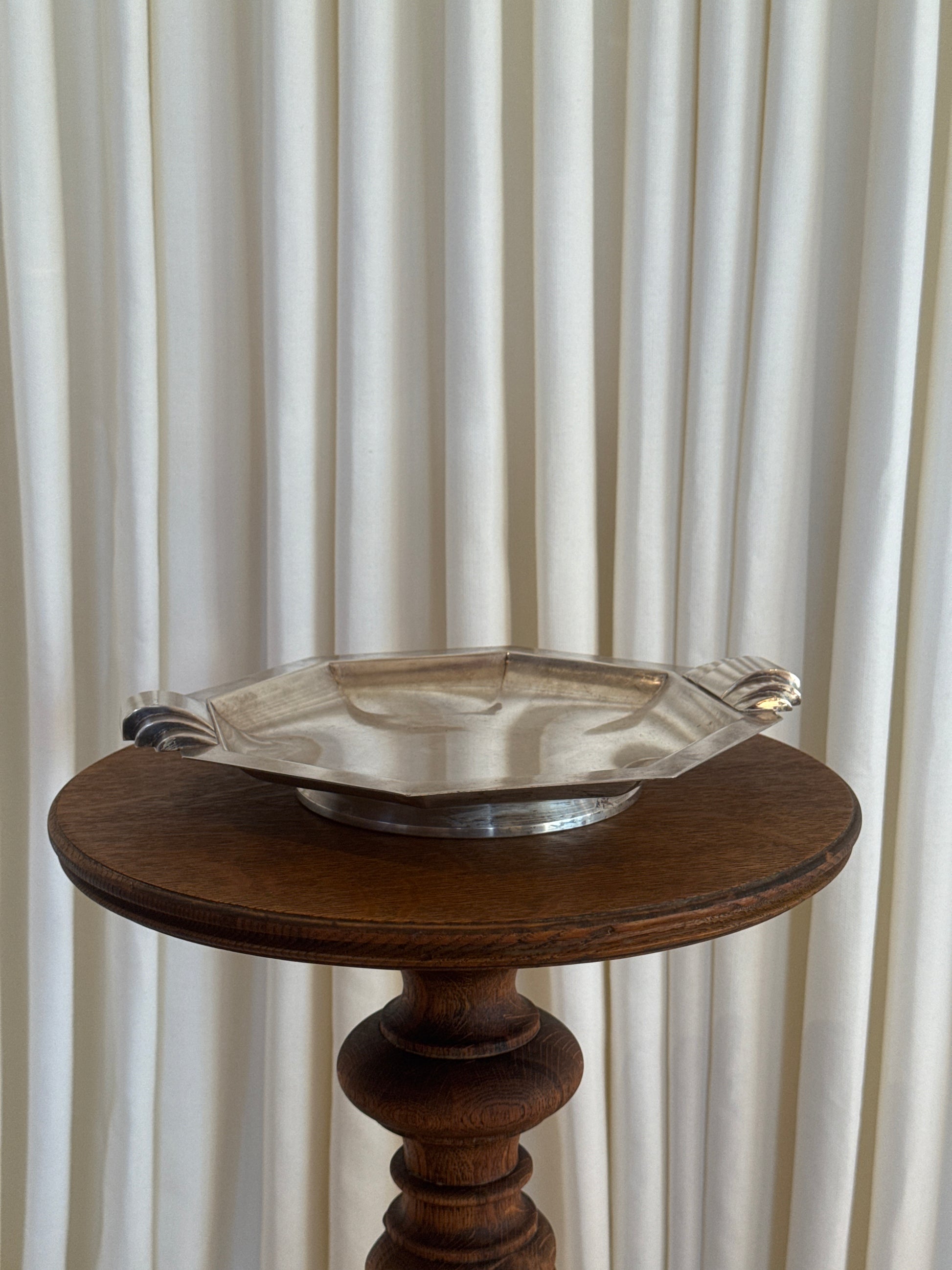Vintage Art Deco Silver Platter
