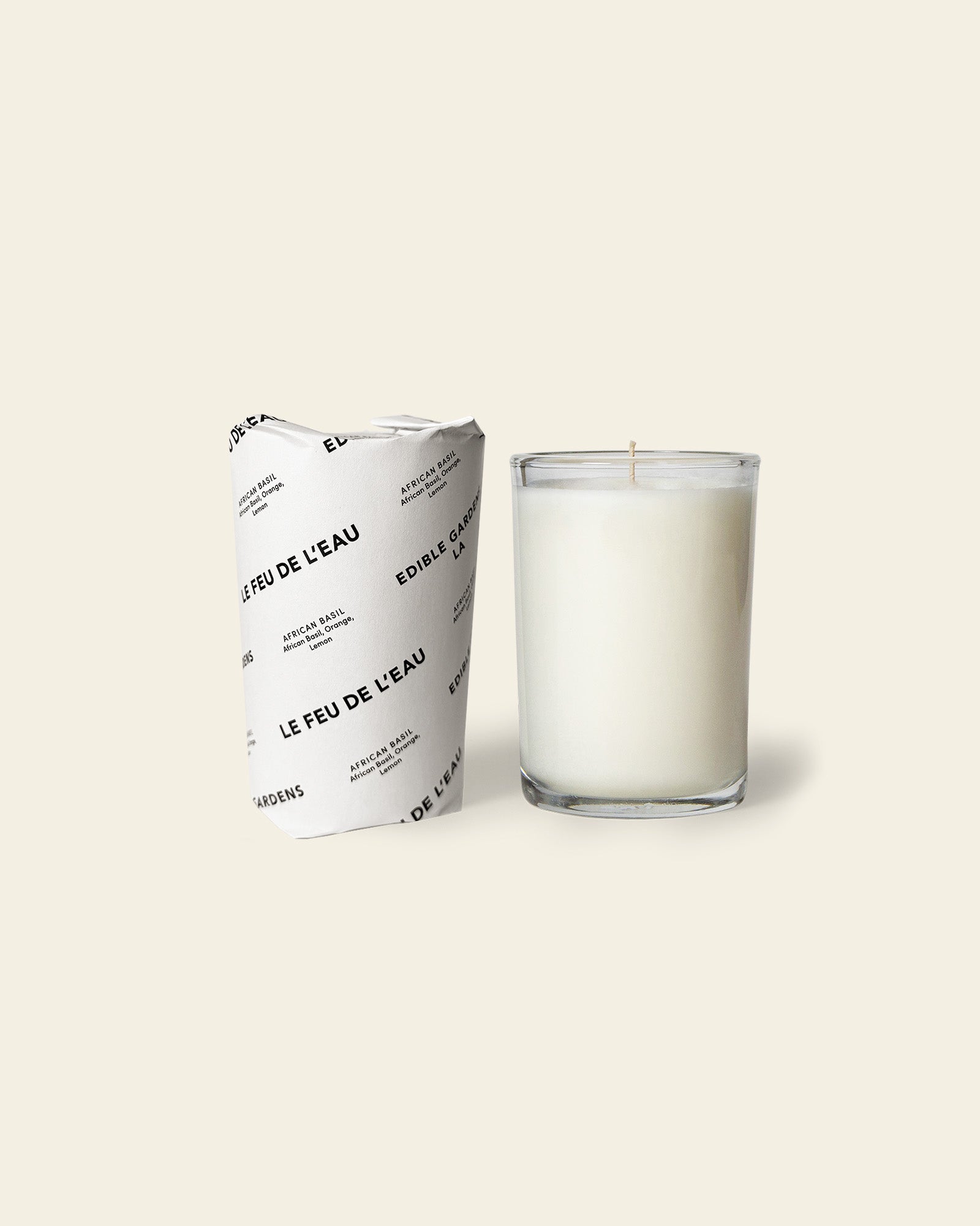 African Basil Candle