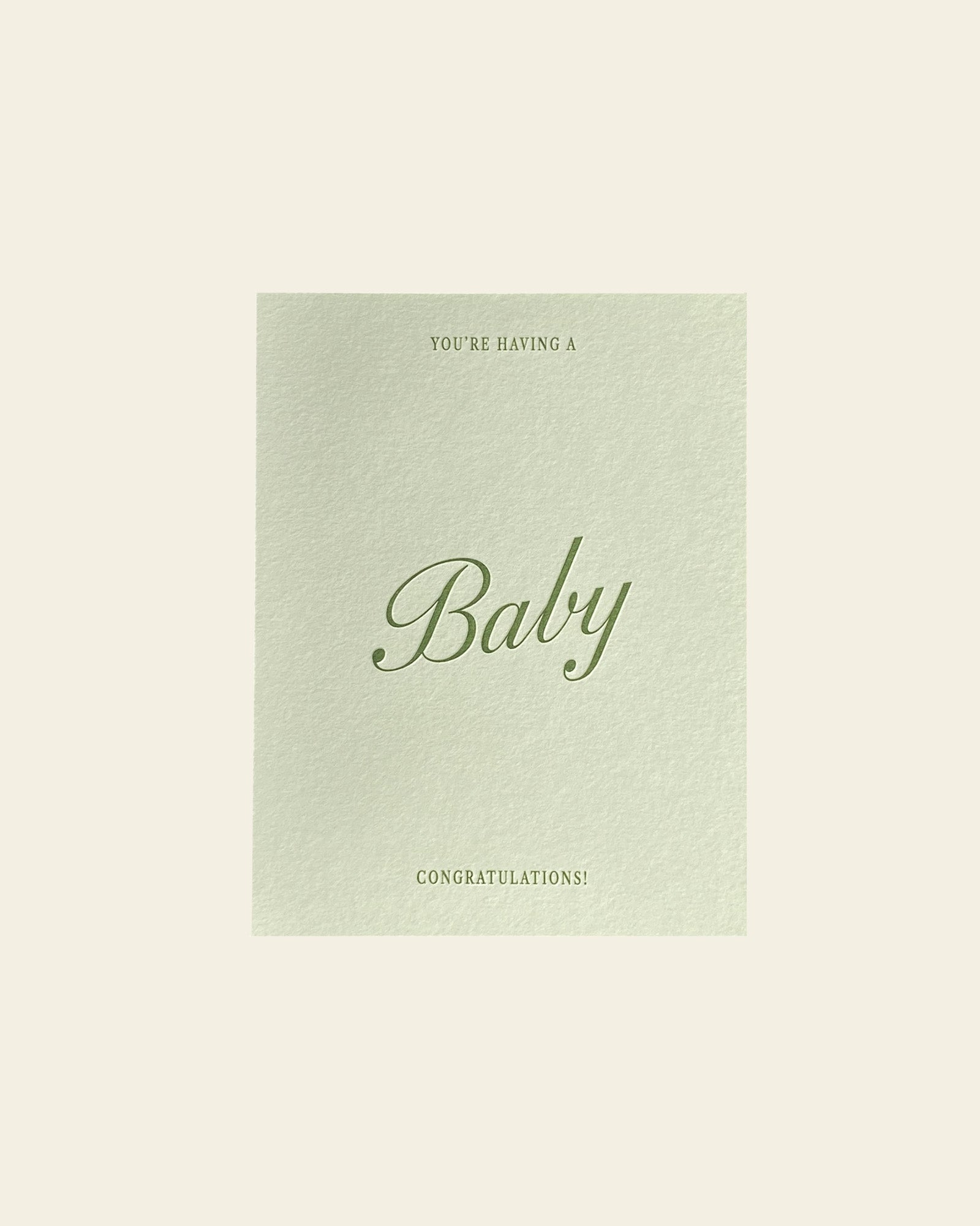 You're Having a Baby Card
