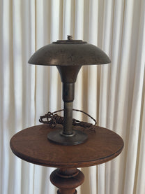 Vintage Copper Art Deco Lamp