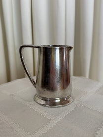 Vintage Silver Large Cream Pitcher