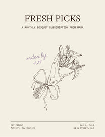Fresh Picks: Bouquet Subscription