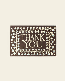 Coffee Thank You Card