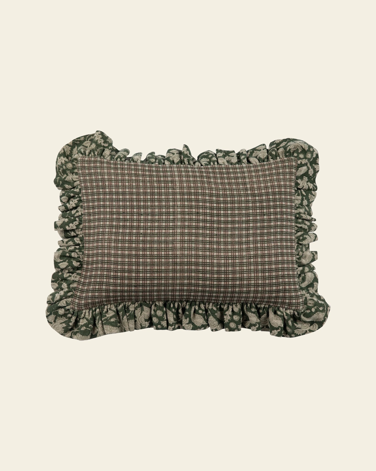 Catania Block Printed Pillow