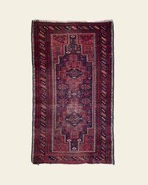 Currant Antique Rug