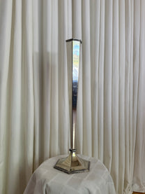 Vintage Silver Trumpet Vase