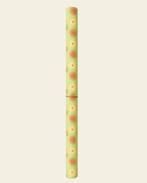 Yellow Sunburst Wrapping Paper