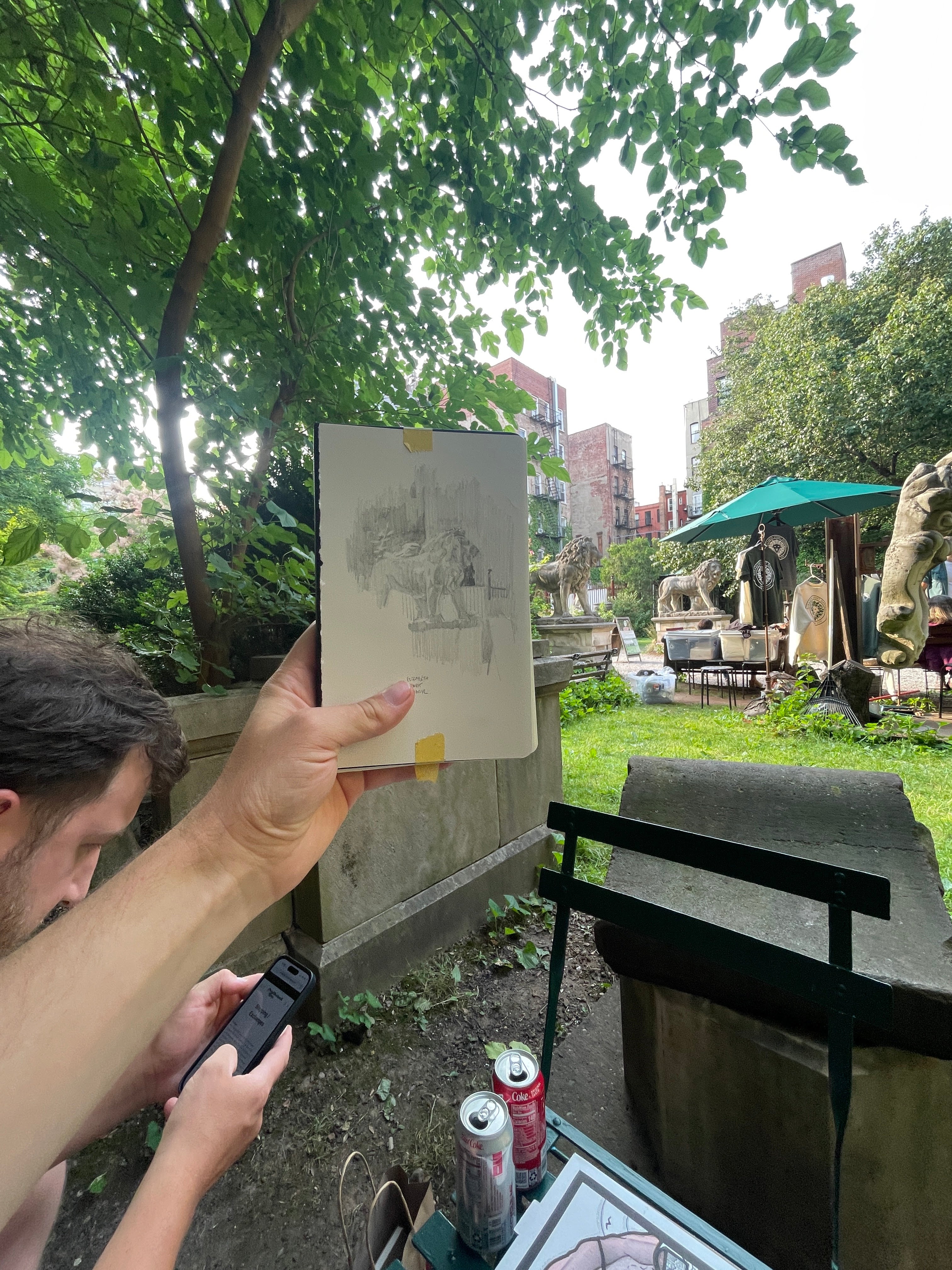 Mara X Colby Sanford Sketching Workshop