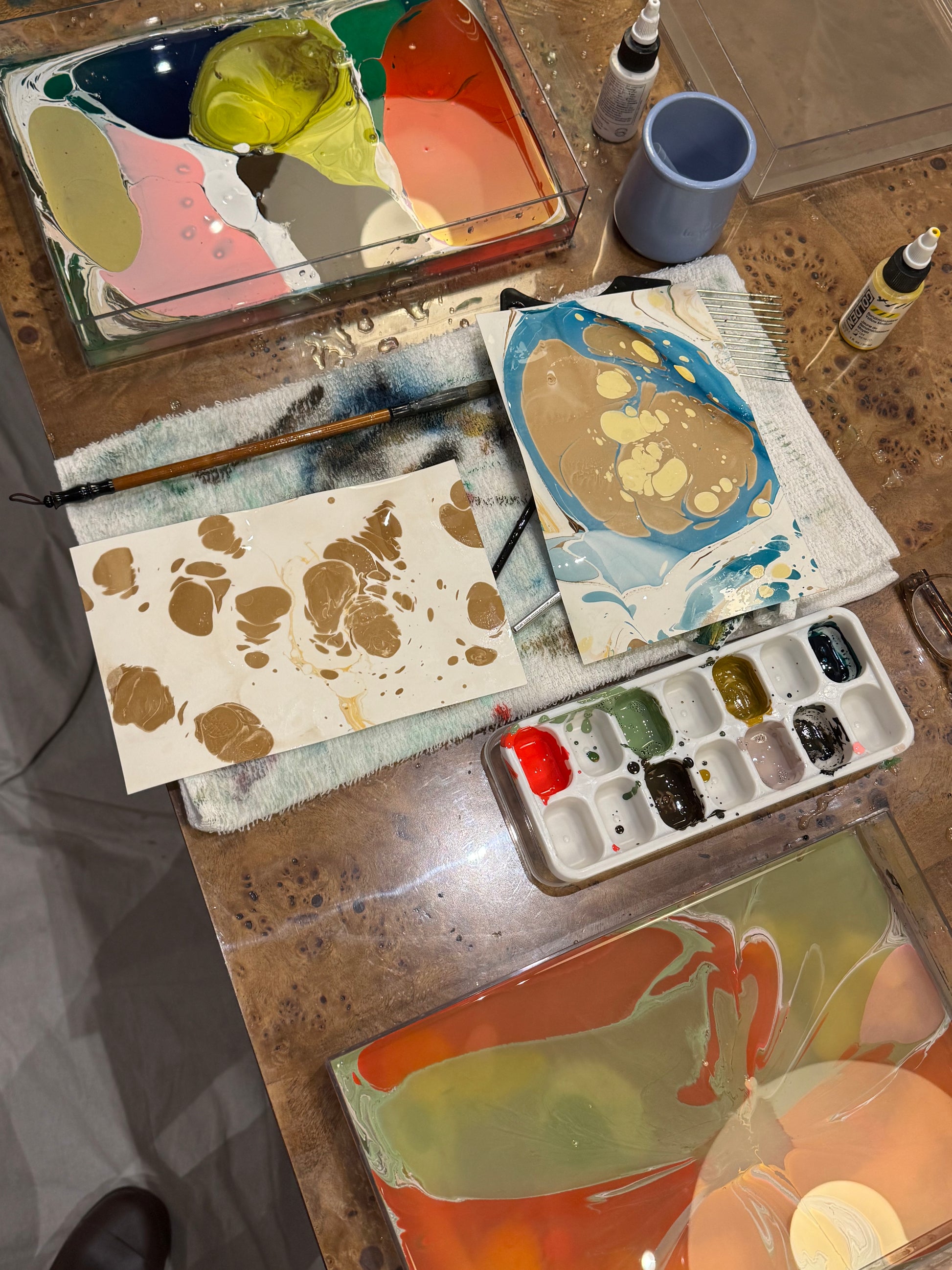 Mara X Brooklynn Johnson May Marble Paper Workshop