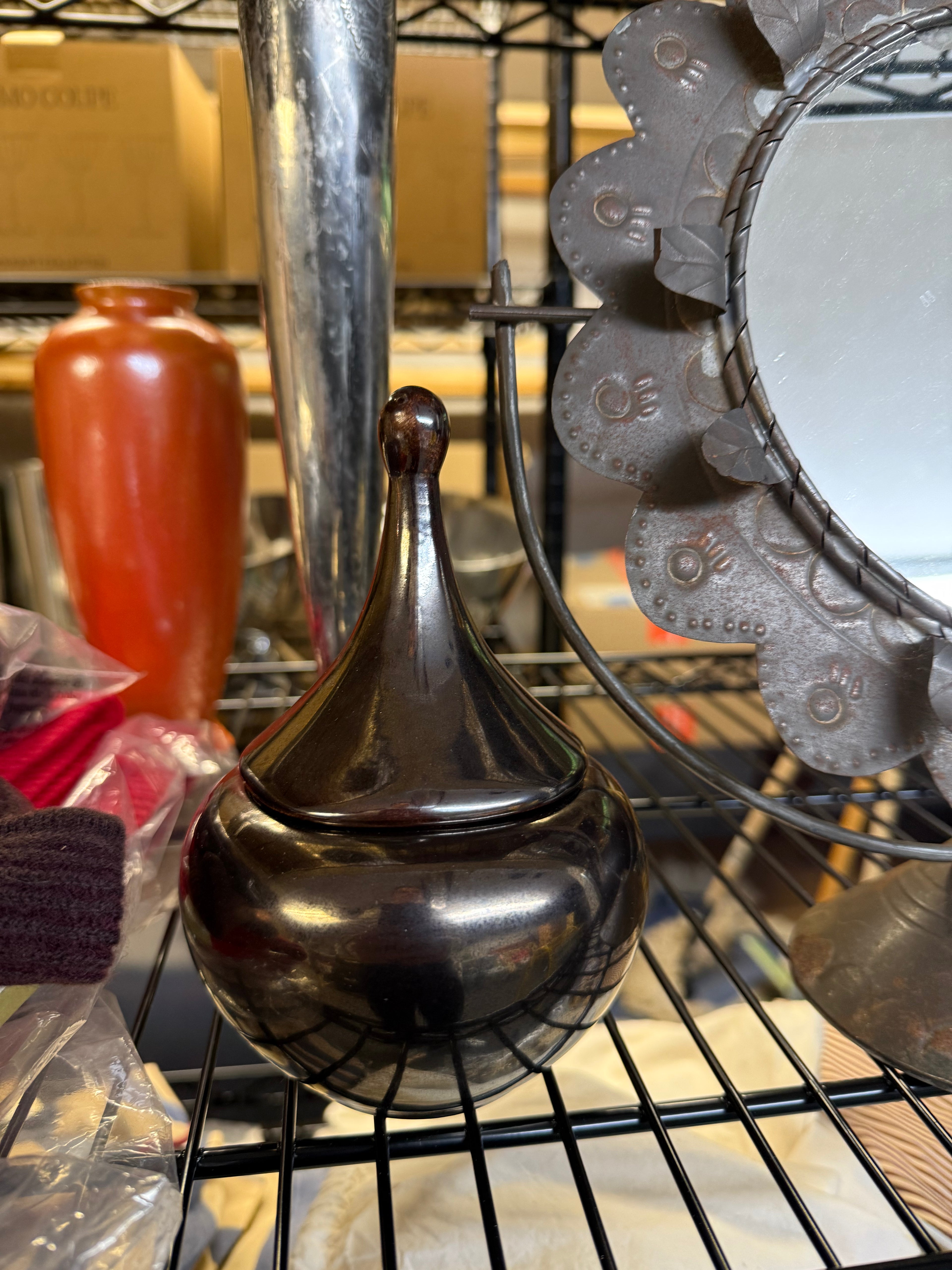 Metallic Trinket Dish