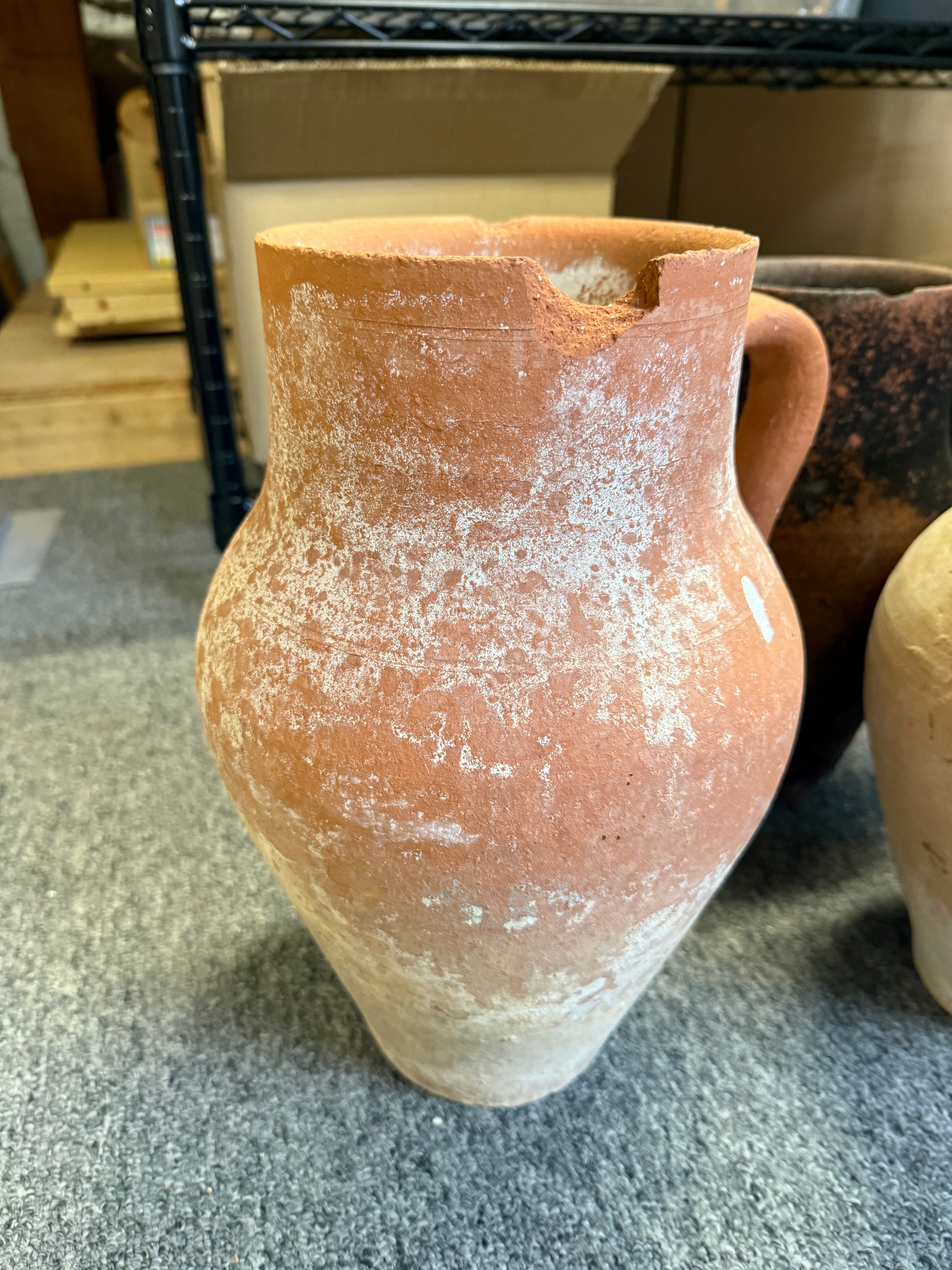 Vintage Terracotta Jug 1