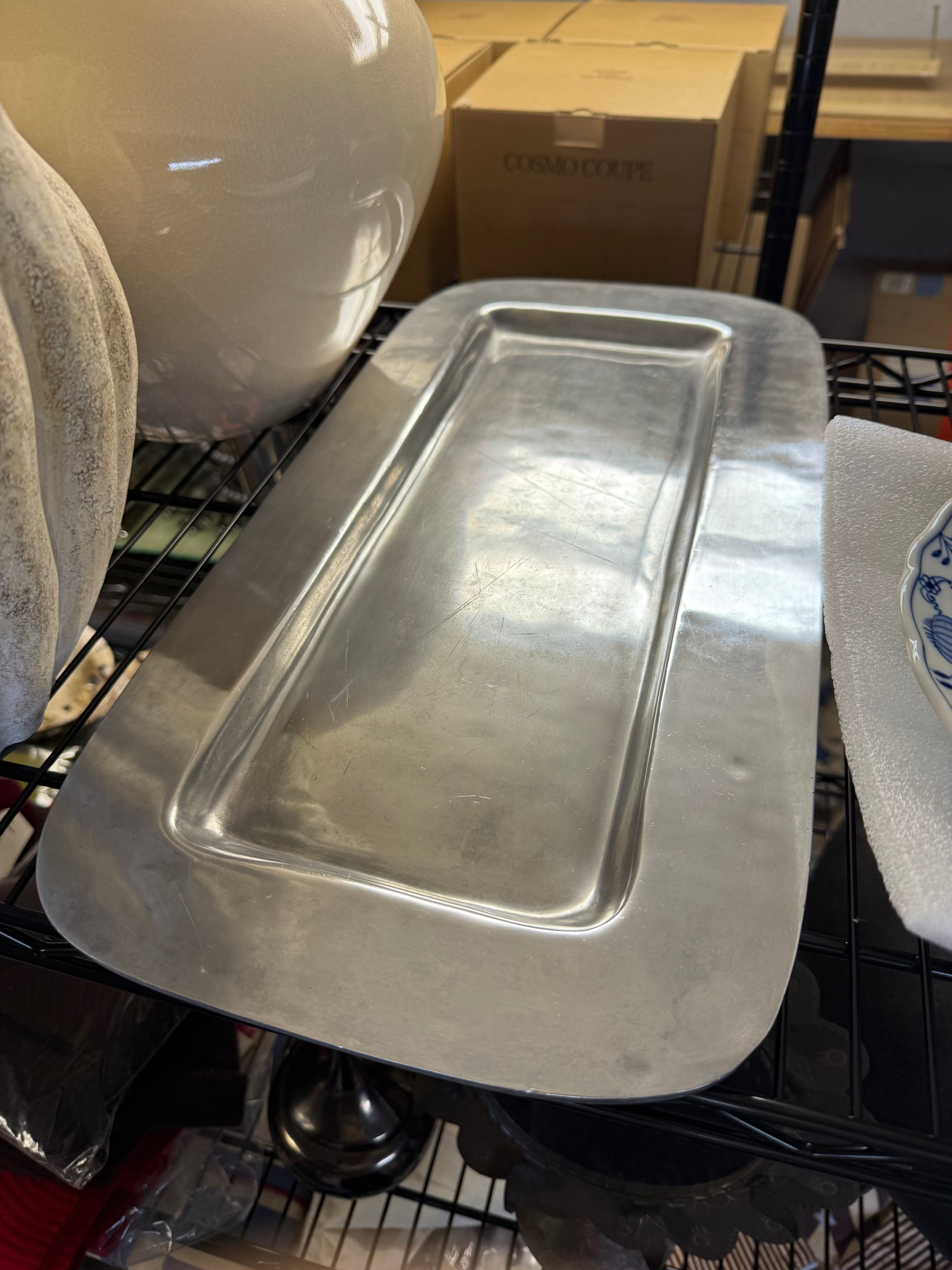 Large Silver Tray