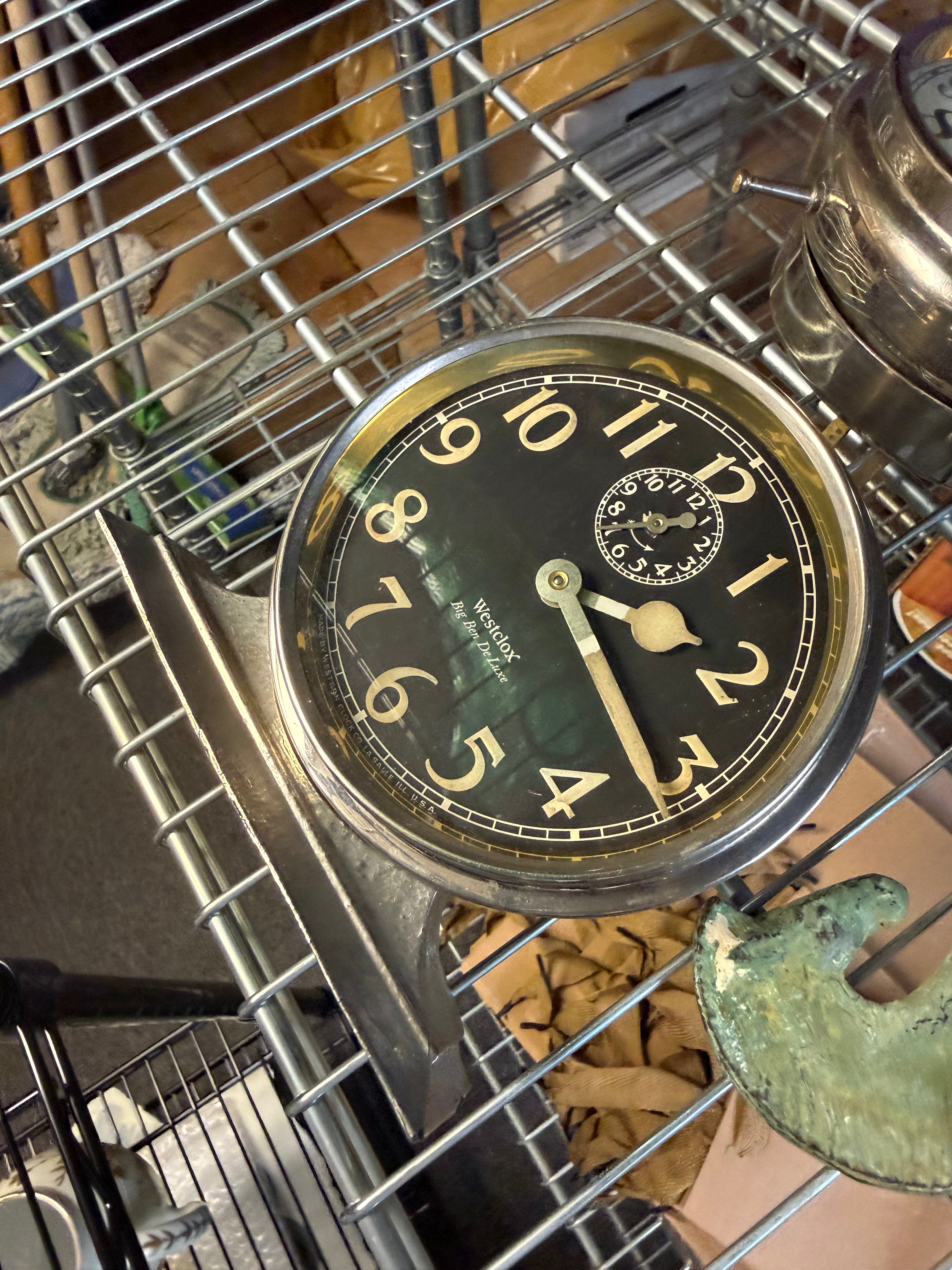 Vintage Black Clock