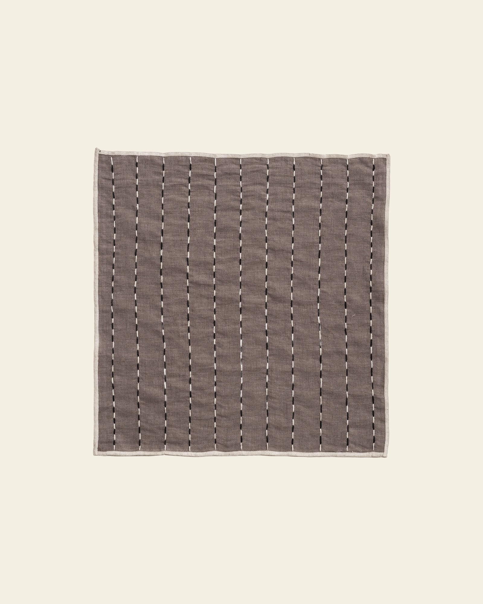 Quilted Linen Napkin Set of 2