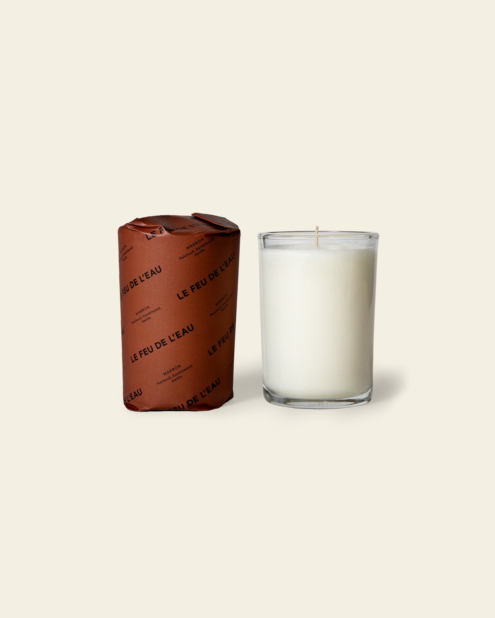 Marron Candle