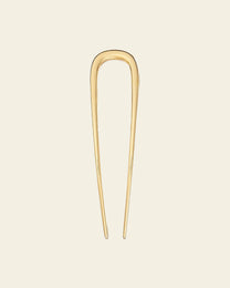 French Hair Pin in Gold