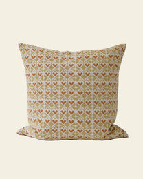 Neelima - Hand Block-printed Linen Pillowcase