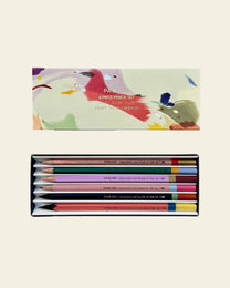 Marble 6 Piece Pencil Set