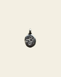 Silver "&amp;" Charm