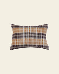 Plaid Ochre Pillow