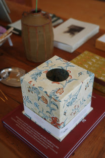 Block Printed Tissue Box