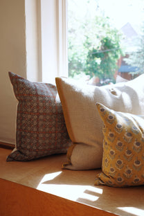Titli Coco Block Printed Pillow