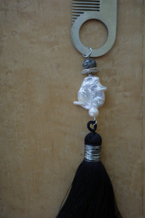 Vanity Comb with Tassel