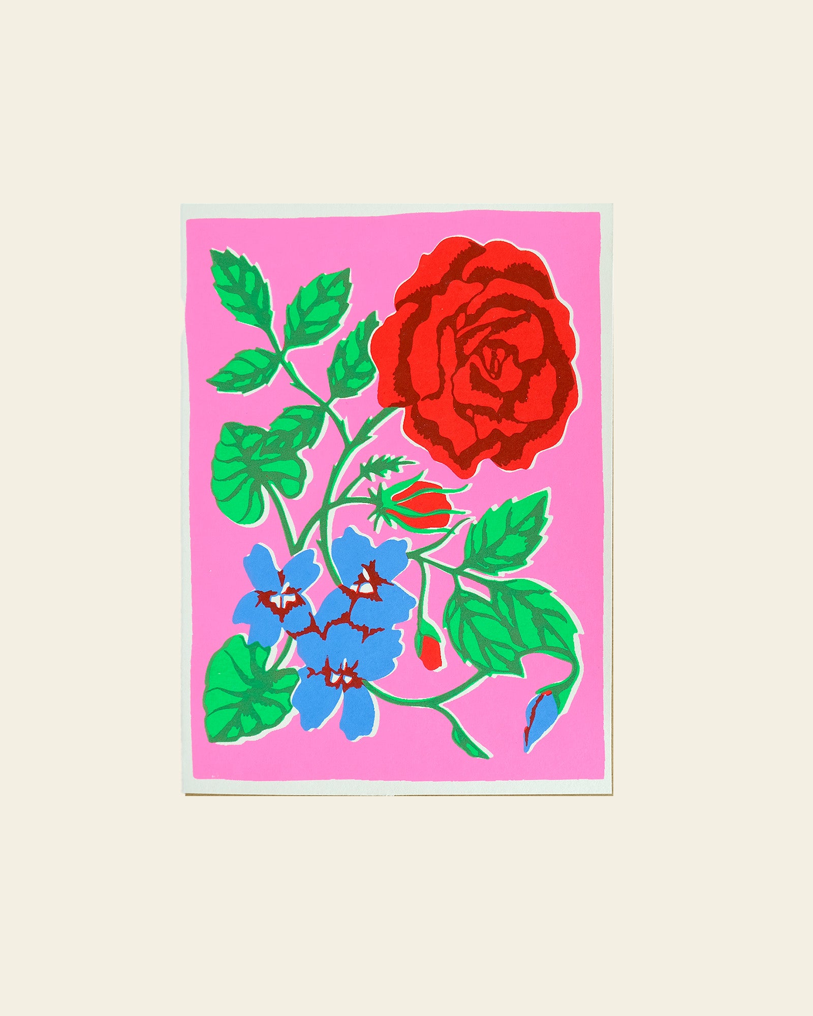 Roses &amp; Violets Card