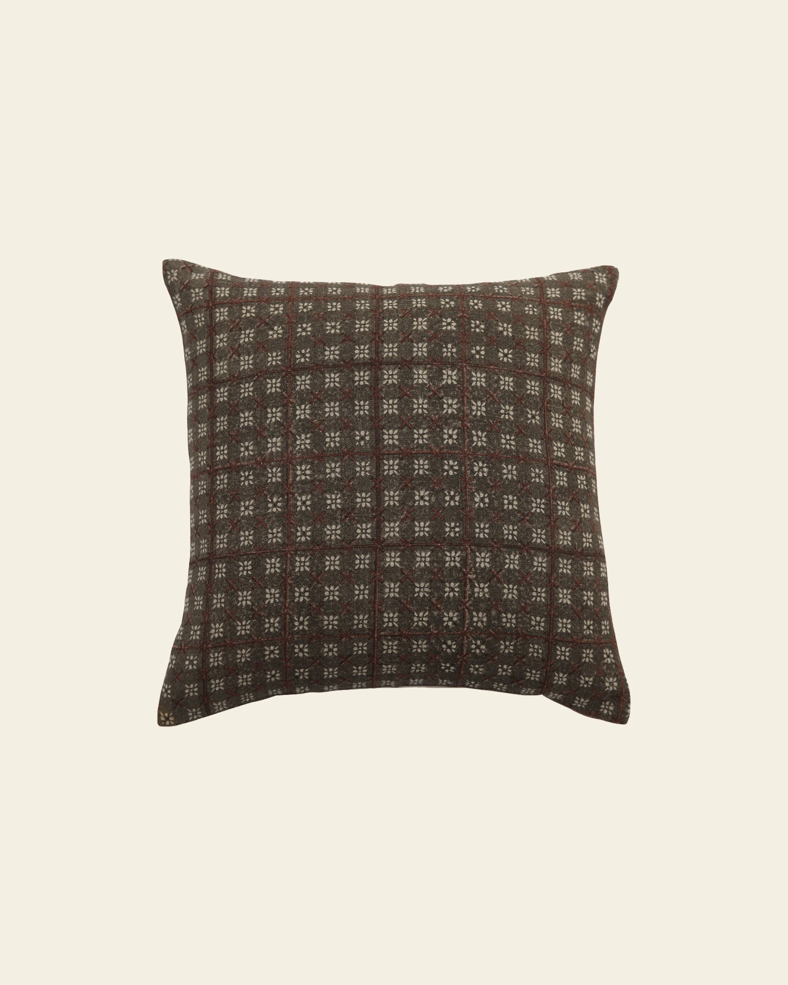 Titli Coco Block Printed Pillow