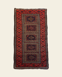 Vermillion Antique Rug