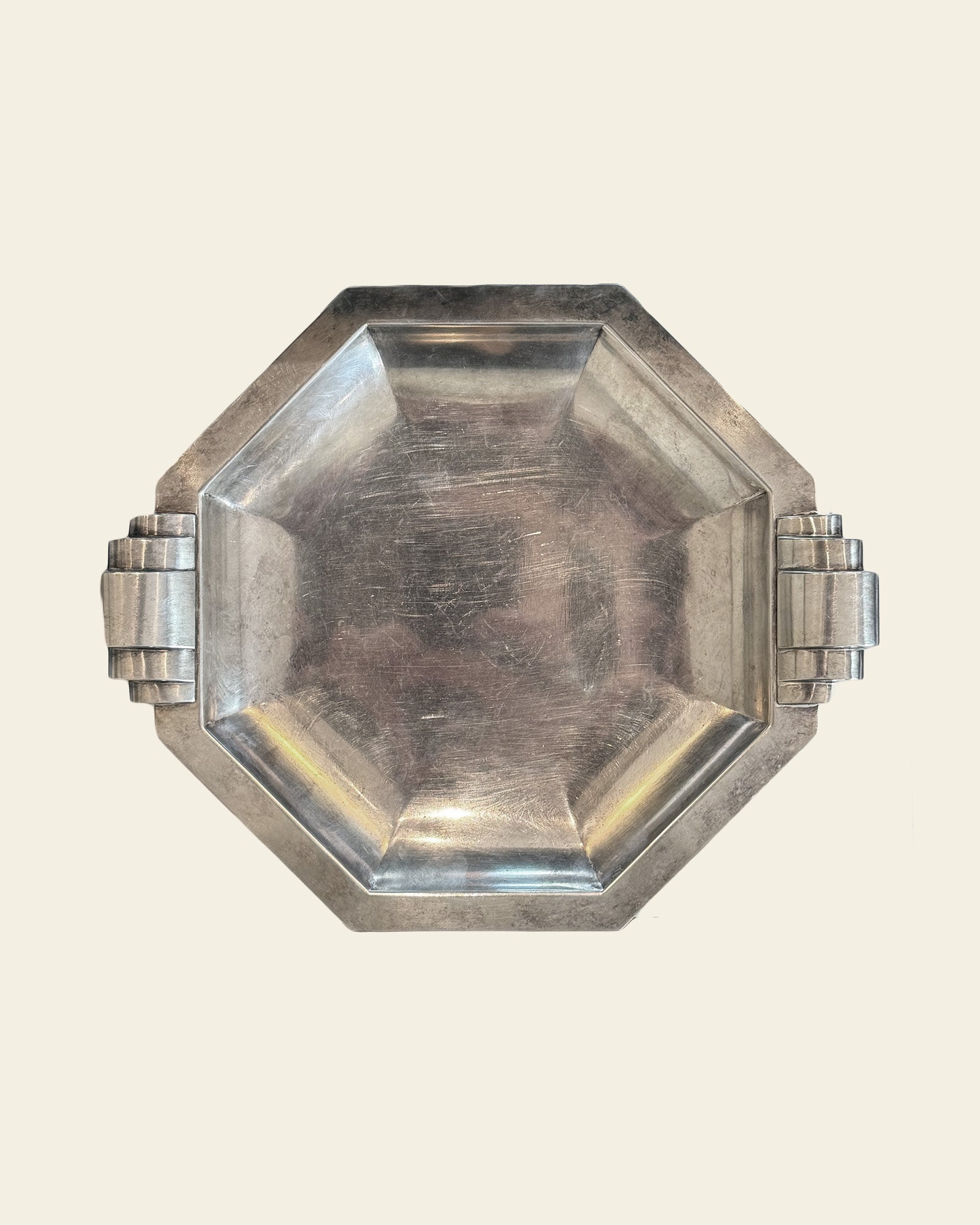 Vintage Art Deco Silver Platter