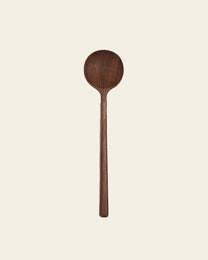 Walnut Round Spoon