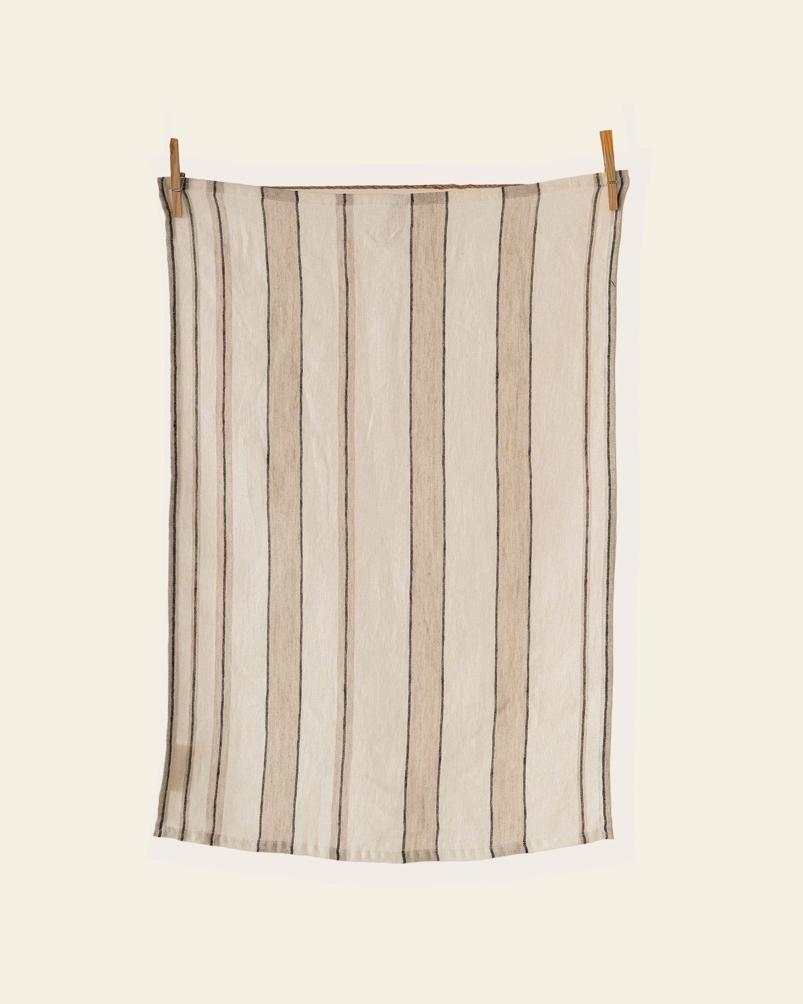 Simple Stripe Linen Kitchen Towel