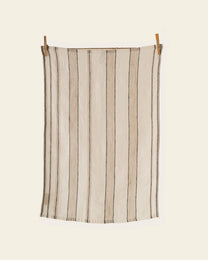 Simple Stripe Linen Kitchen Towel