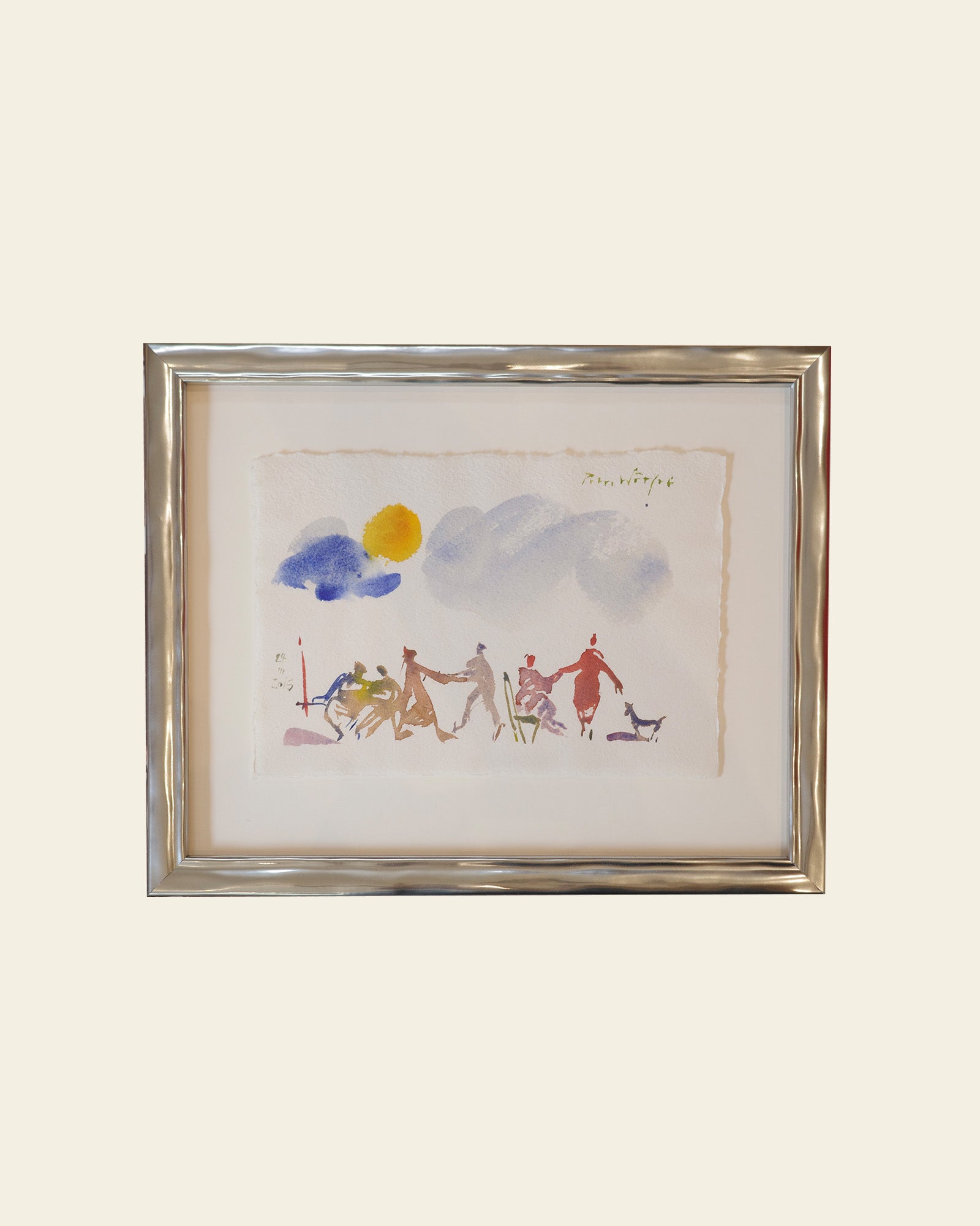 Dancers Watercolor